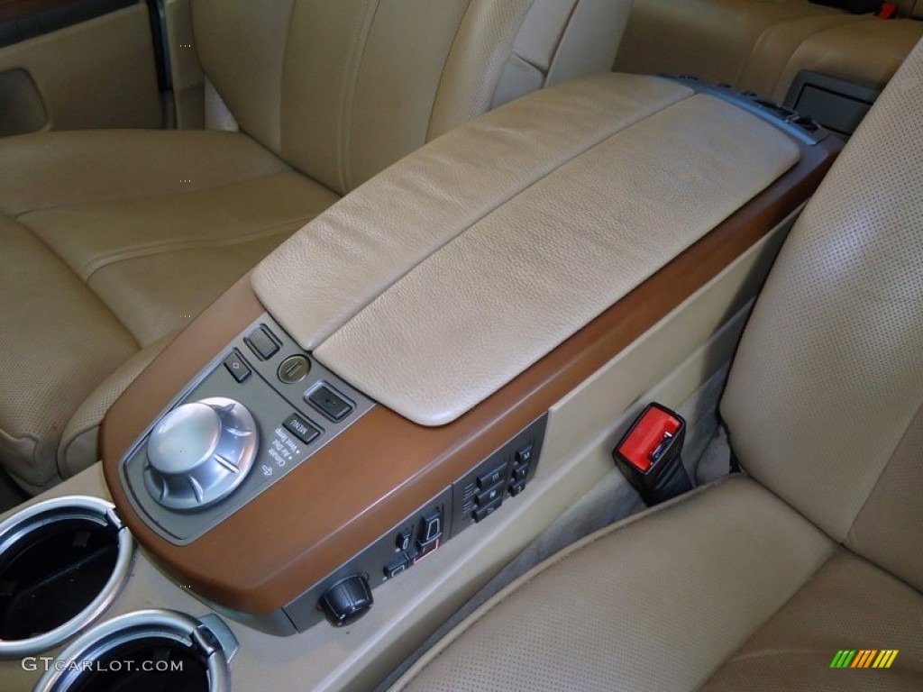 2004 7 Series 745Li Sedan - Kalahari Beige Metallic / Dark Beige/Beige III photo #48