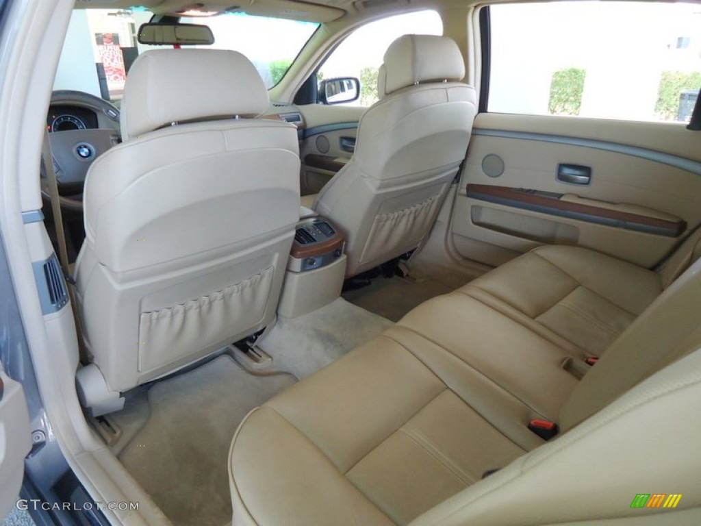 Dark Beige/Beige III Interior 2004 BMW 7 Series 745Li Sedan Photo #67722480