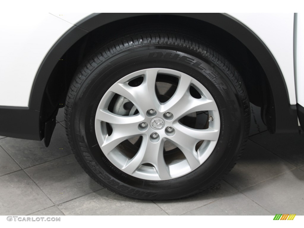 2011 CX-9 Touring AWD - Crystal White Pearl Mica / Sand photo #28