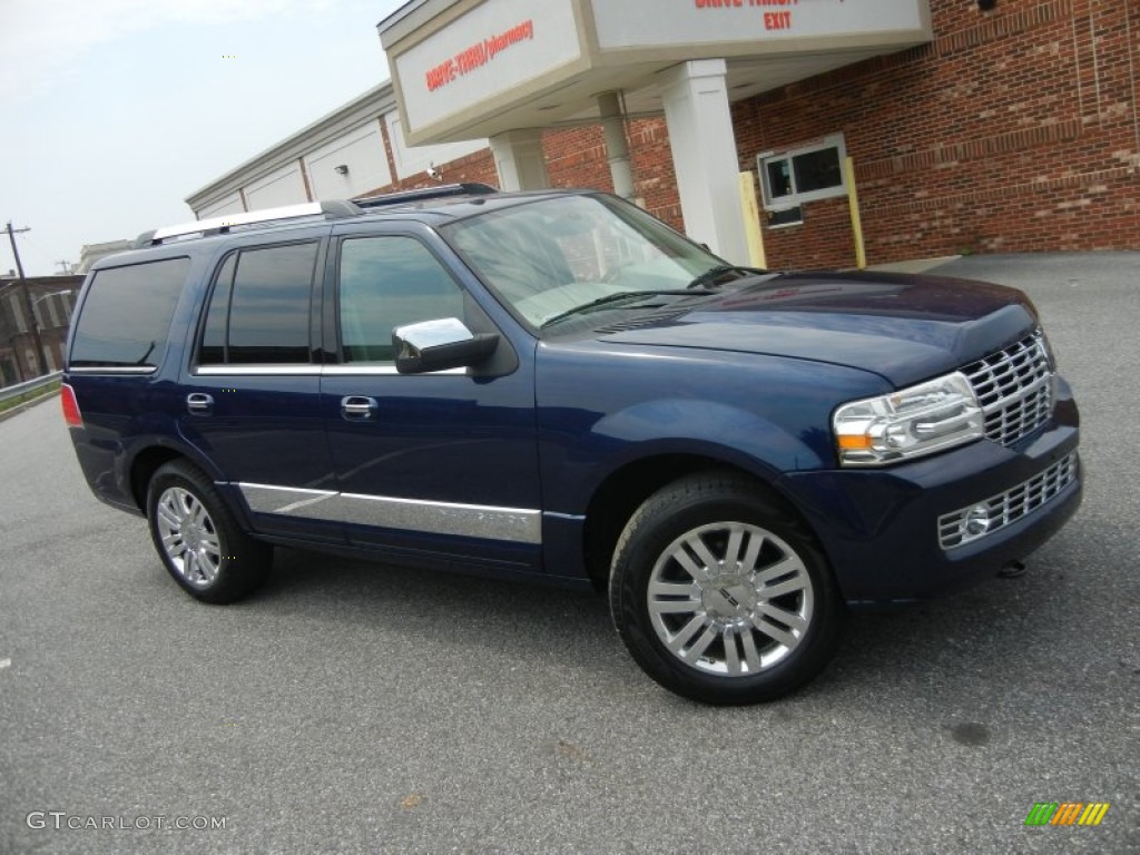 2011 Navigator 4x4 - Dark Blue Pearl Metallic / Stone photo #14