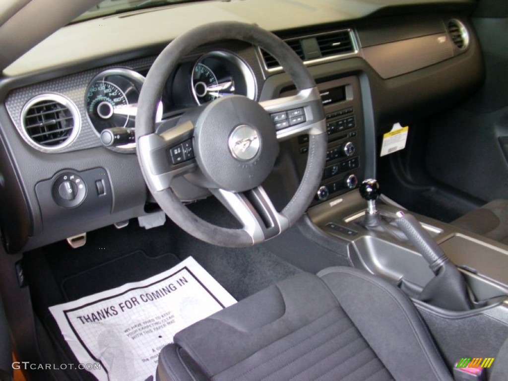 Charcoal Black/Recaro Sport Seats Interior 2013 Ford Mustang Boss 302 Photo #67726037