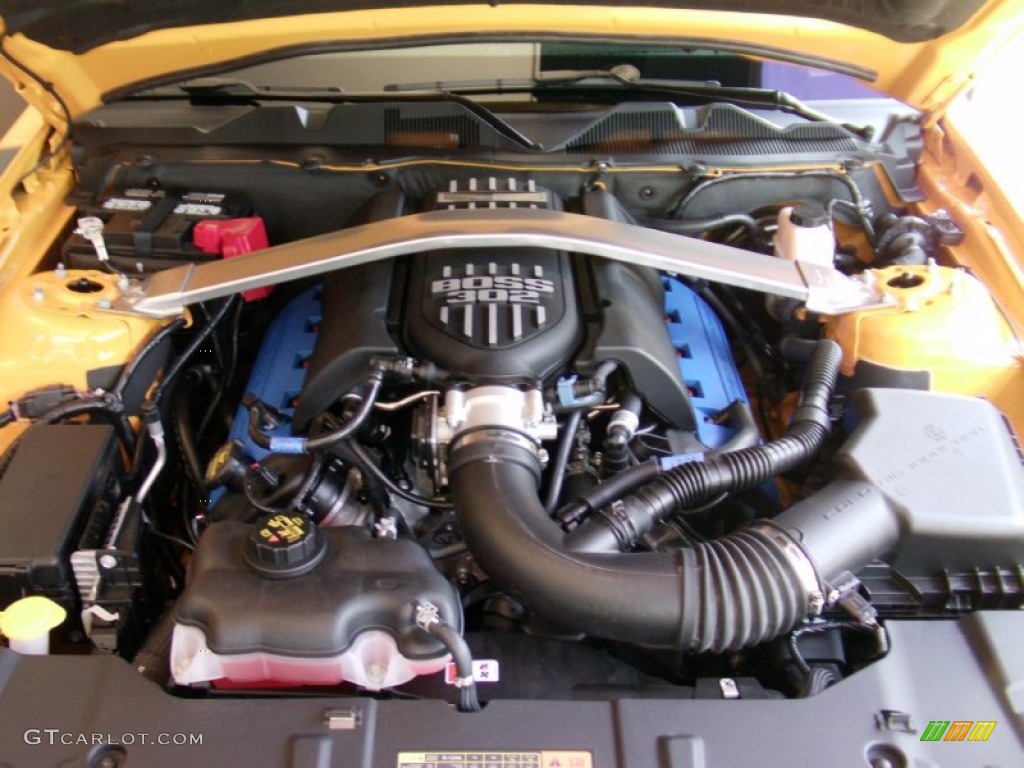 2013 Ford Mustang Boss 302 5.0 Liter 302 Hi-Po DOHC 32-Valve Ti-VCT V8 Engine Photo #67726067