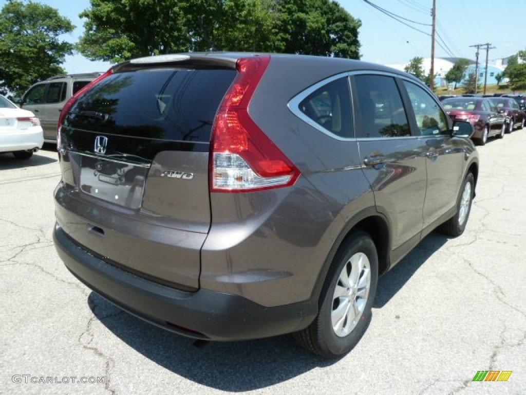 2012 CR-V EX 4WD - Urban Titanium Metallic / Black photo #4