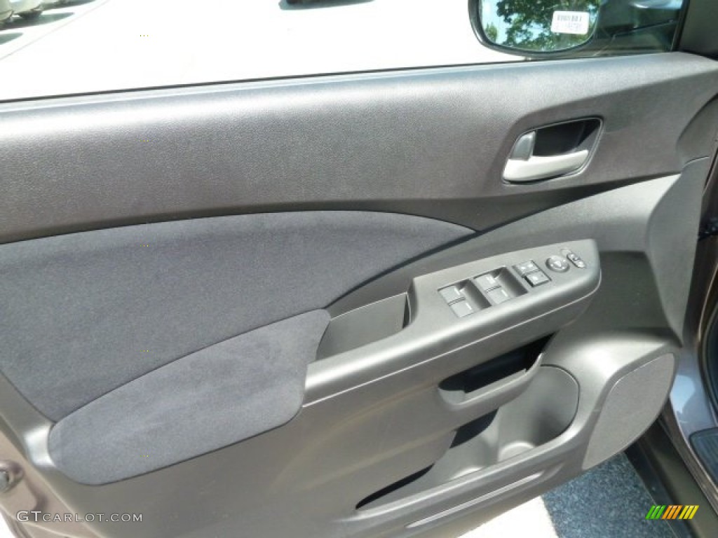 2012 CR-V EX 4WD - Urban Titanium Metallic / Black photo #15