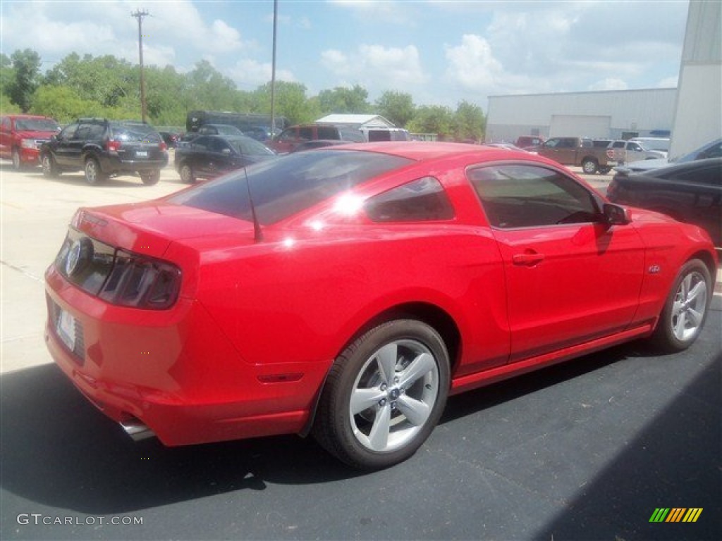 2013 Mustang GT Coupe - Race Red / Stone photo #5