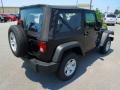 2012 Black Jeep Wrangler Sport 4x4  photo #6