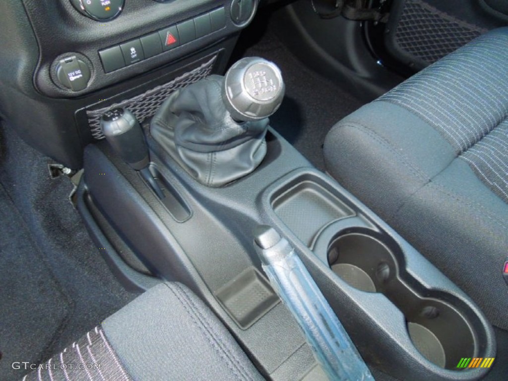 2012 Wrangler Sport 4x4 - Black / Black photo #12