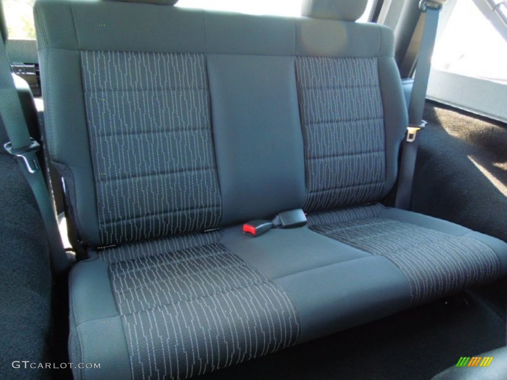 2012 Wrangler Sport 4x4 - Black / Black photo #18