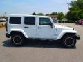 2012 Bright White Jeep Wrangler Unlimited Freedom Edition 4x4  photo #3