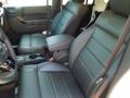 2012 Jeep Wrangler Unlimited Altitude Edition Black/Radar Red Stitch Interior Front Seat Photo