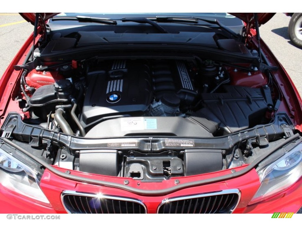 2010 1 Series 128i Coupe - Crimson Red / Taupe photo #27