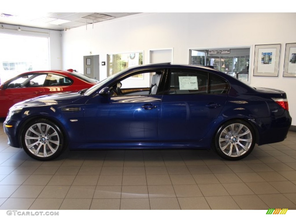 2010 M5  - Interlagos Blue Metallic / Silverstone II Merino Leather photo #3