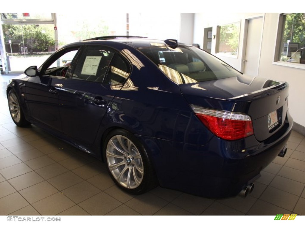 2010 M5  - Interlagos Blue Metallic / Silverstone II Merino Leather photo #4
