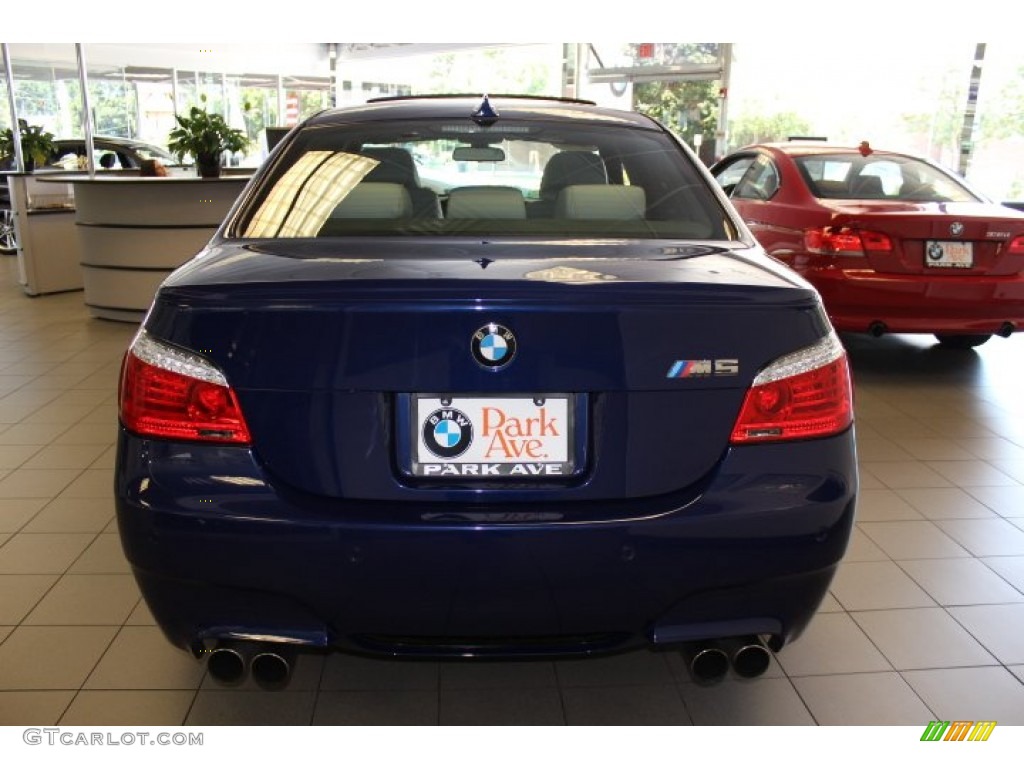 2010 M5  - Interlagos Blue Metallic / Silverstone II Merino Leather photo #5