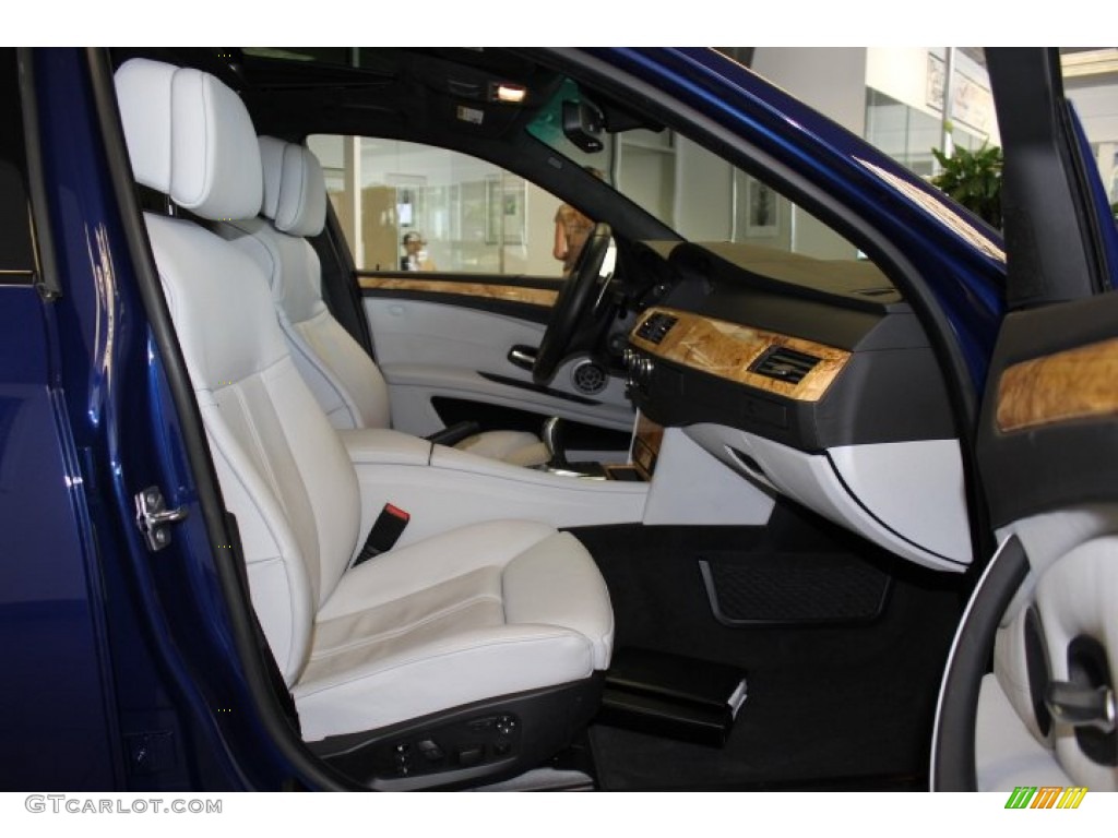 2010 M5  - Interlagos Blue Metallic / Silverstone II Merino Leather photo #25