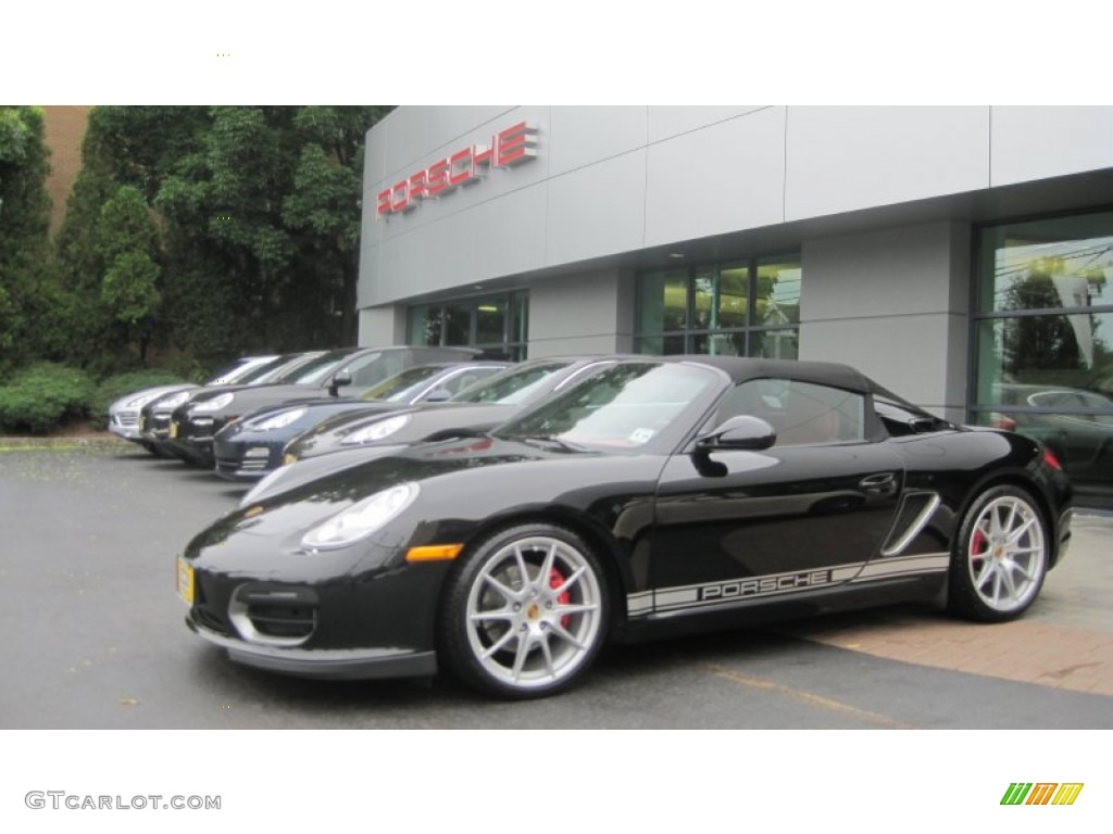 Black 2011 Porsche Boxster Spyder Exterior Photo #67731086