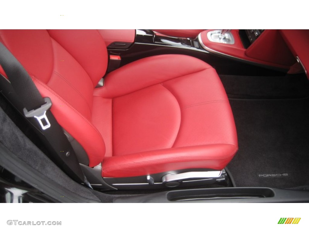 Carrera Red Interior 2011 Porsche Boxster Spyder Photo #67731212