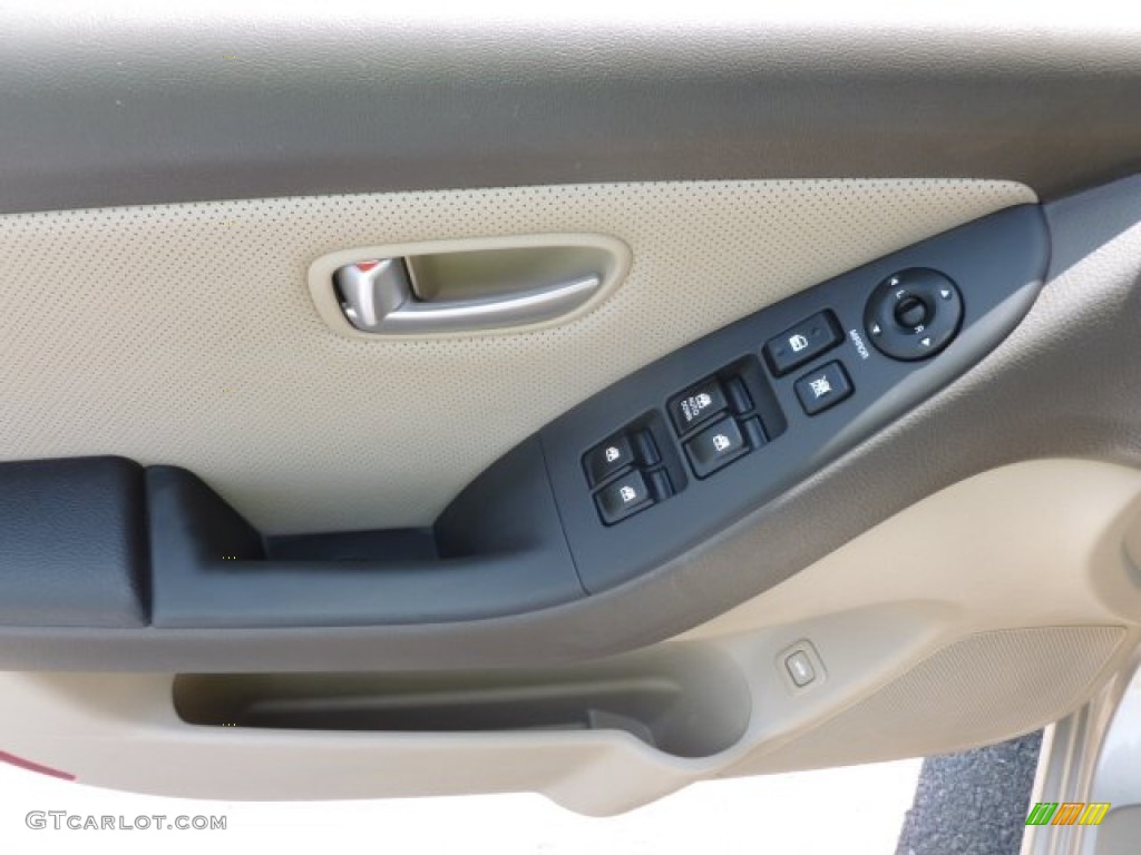 2007 Elantra Limited Sedan - Laguna Sand Beige / Beige photo #11