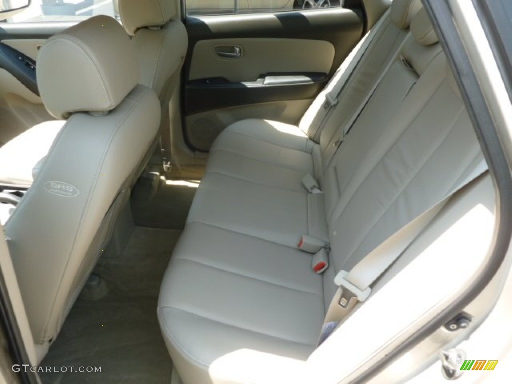 2007 Elantra Limited Sedan - Laguna Sand Beige / Beige photo #12