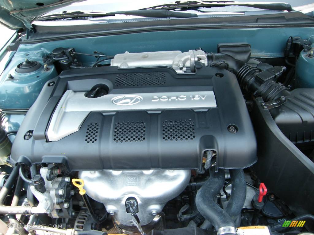 2006 Elantra GLS Sedan - Spruce Green / Gray photo #29