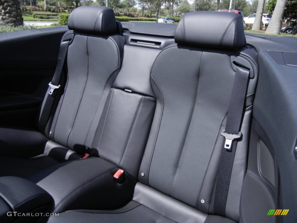 2012 BMW 6 Series 650i Convertible Rear Seat Photo #67733222