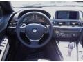 Black Nappa Leather Dashboard Photo for 2012 BMW 6 Series #67733252