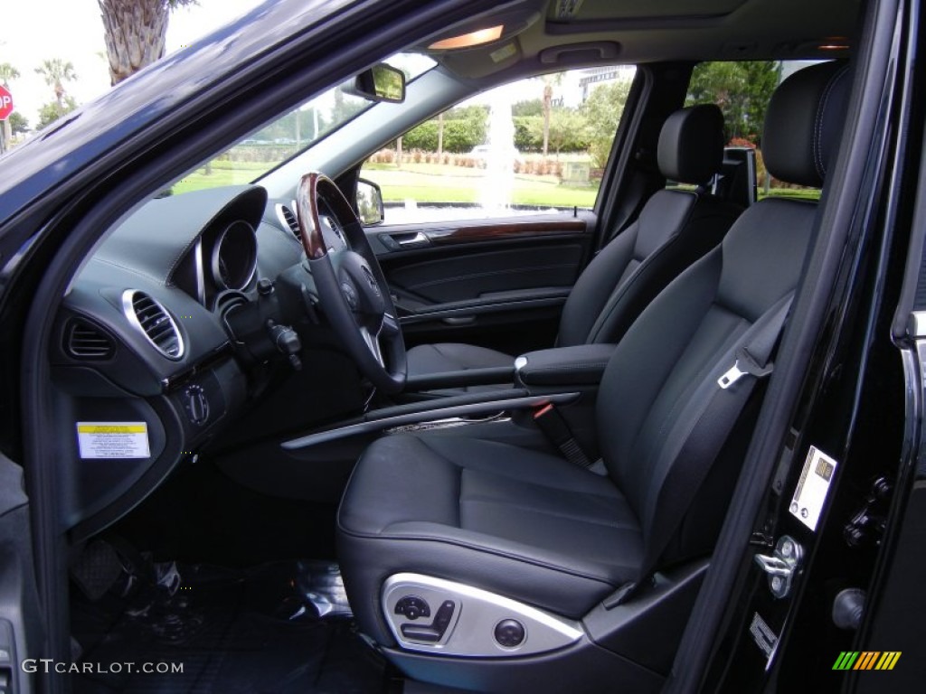 Black Interior 2012 Mercedes-Benz GL 450 4Matic Photo #67733399