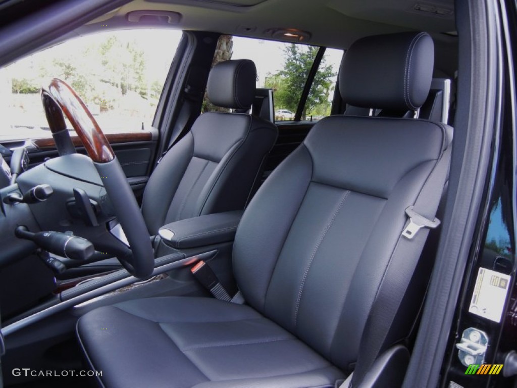 Black Interior 2012 Mercedes-Benz GL 450 4Matic Photo #67733405