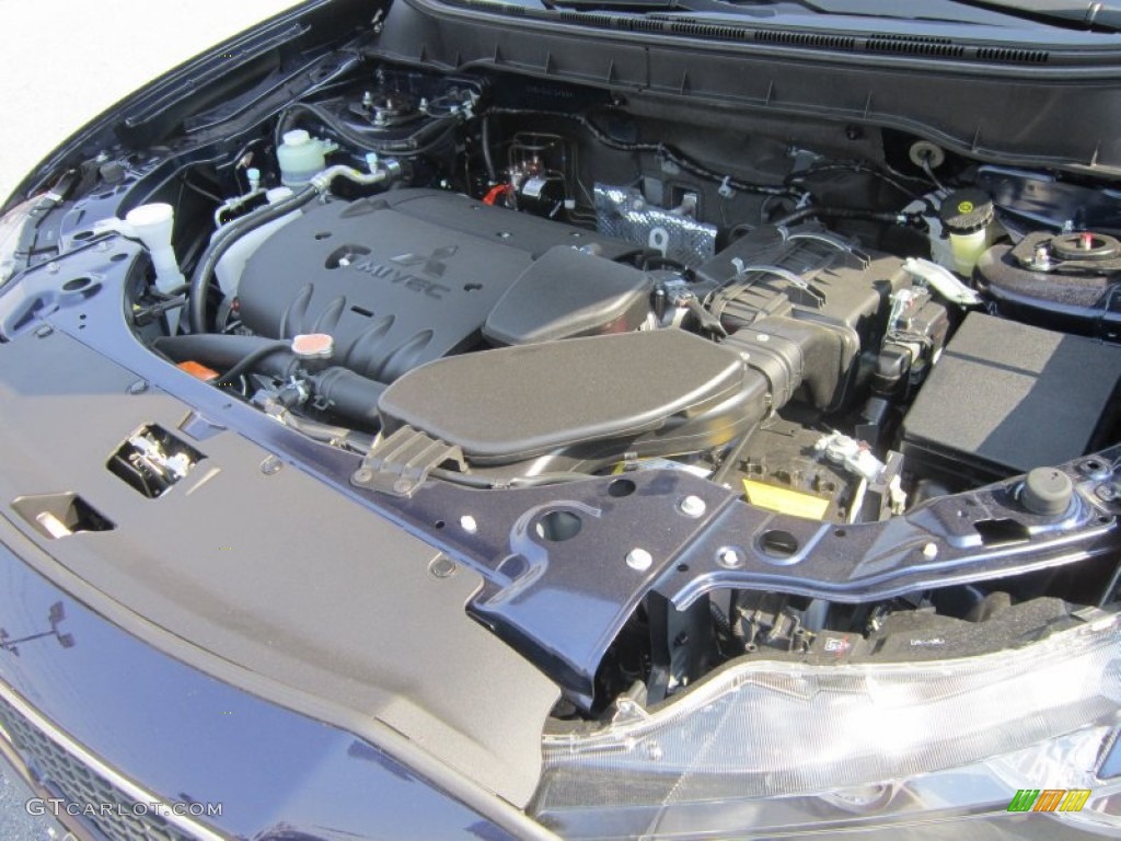 2012 Mitsubishi Outlander SE AWD 2.4 Liter DOHC 16-Valve MIVEC 4 Cylinder Engine Photo #67734704