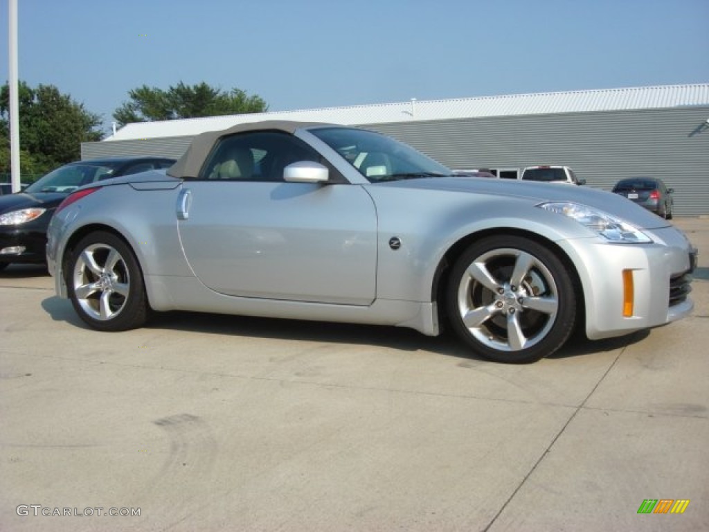 Silver Alloy 2008 Nissan 350Z Touring Roadster Exterior Photo #67735010