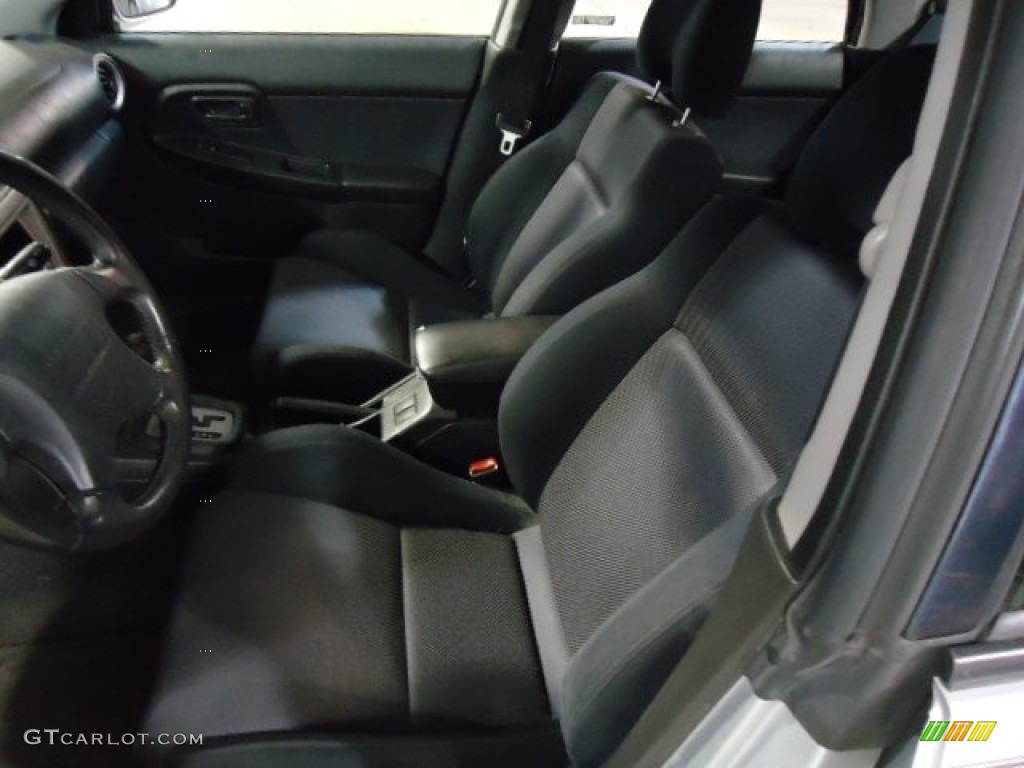 Black Interior 2002 Subaru Impreza 2.5 RS Sedan Photo #67735755