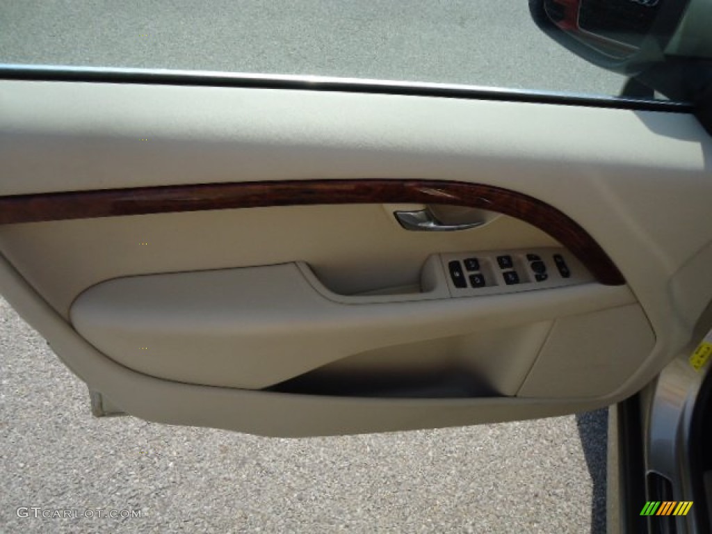2007 S80 V8 AWD - Shimmer Gold Metallic / Sandstone Beige photo #14