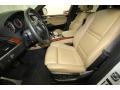 2011 BMW X6 M Bamboo Beige Merino Leather Interior Interior Photo