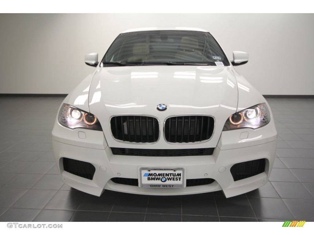 2011 X6 M M xDrive - Alpine White / Bamboo Beige Merino Leather photo #6
