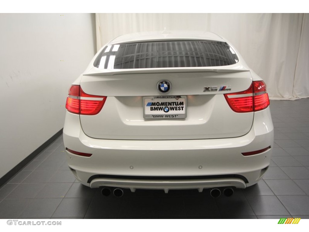 2011 X6 M M xDrive - Alpine White / Bamboo Beige Merino Leather photo #11