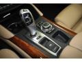 2011 BMW X6 M Bamboo Beige Merino Leather Interior Transmission Photo