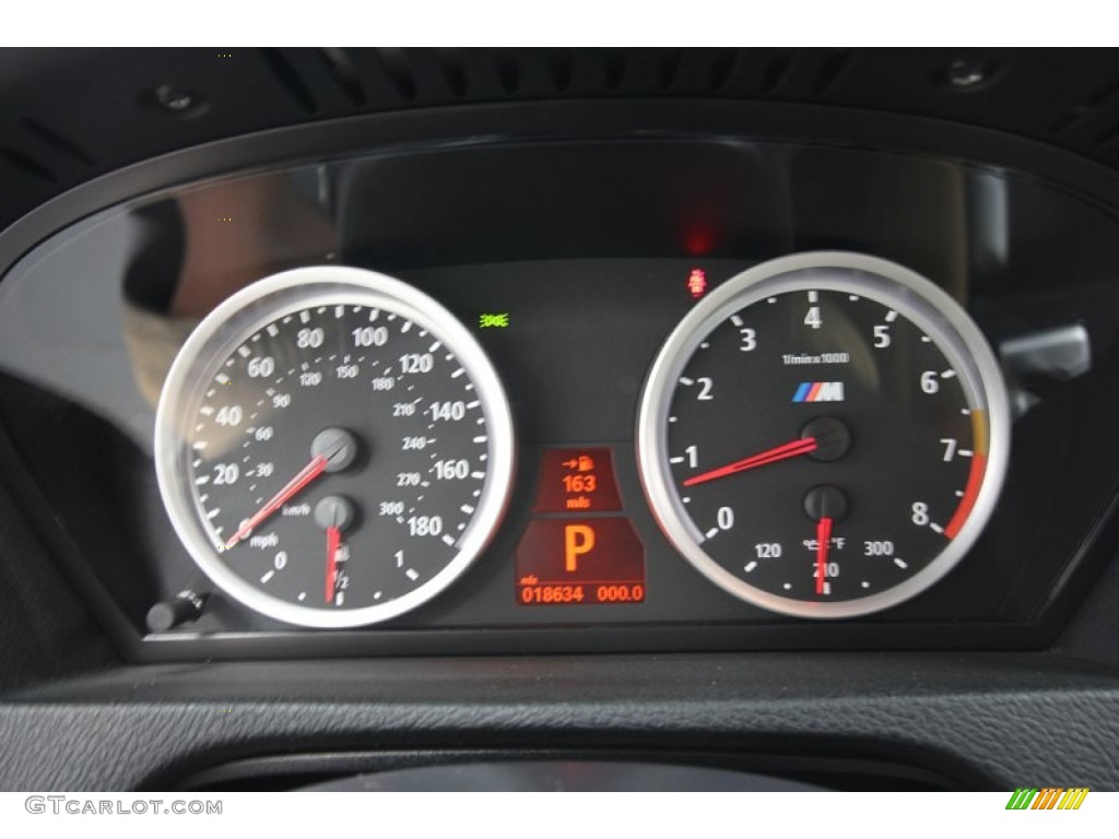 2011 BMW X6 M M xDrive Gauges Photo #67739387