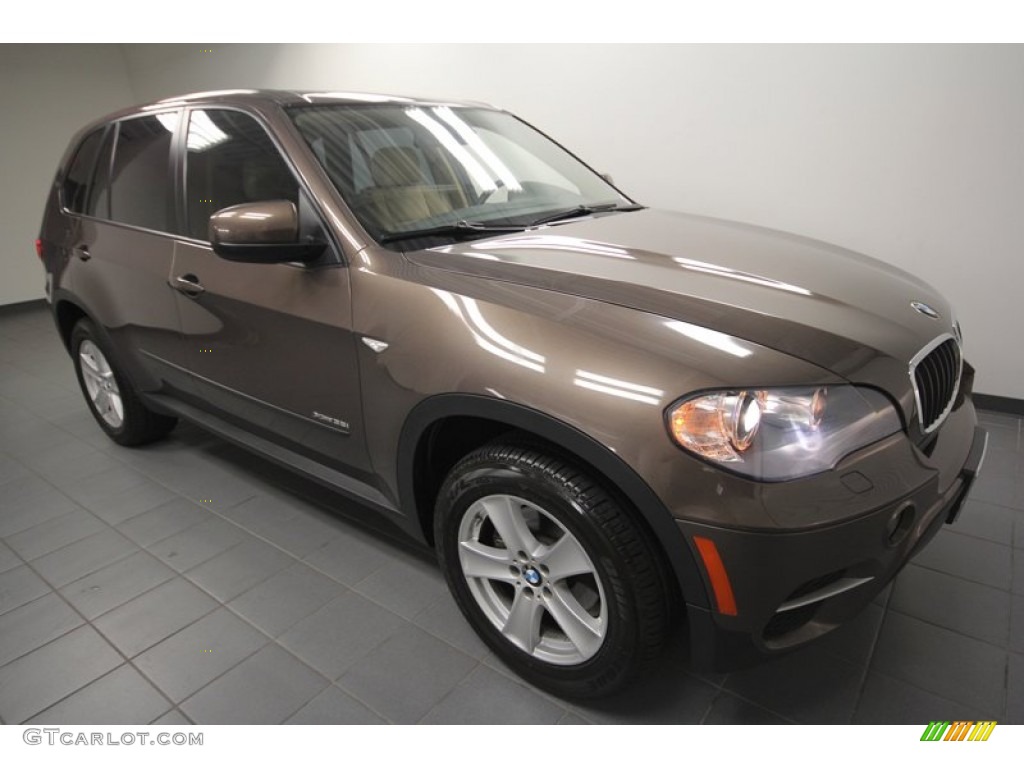 Sparkling Bronze Metallic 2011 BMW X5 xDrive 35i Exterior Photo #67740164