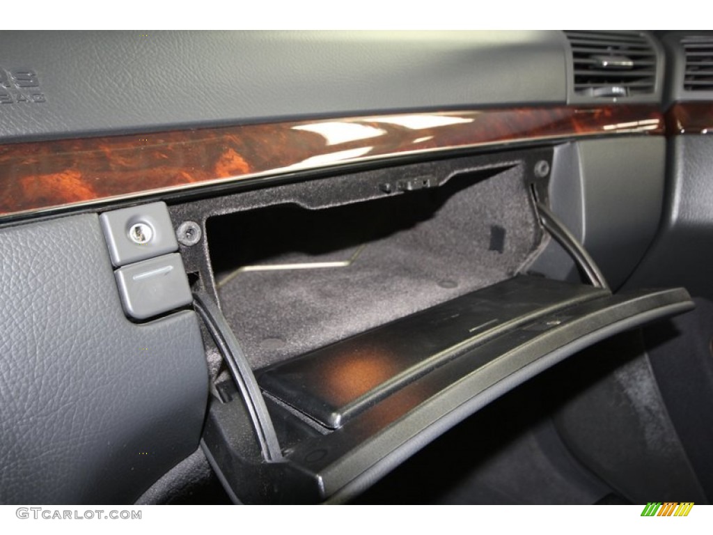 2003 Mercedes-Benz S 55 AMG Sedan Glove Box Photo #67740395