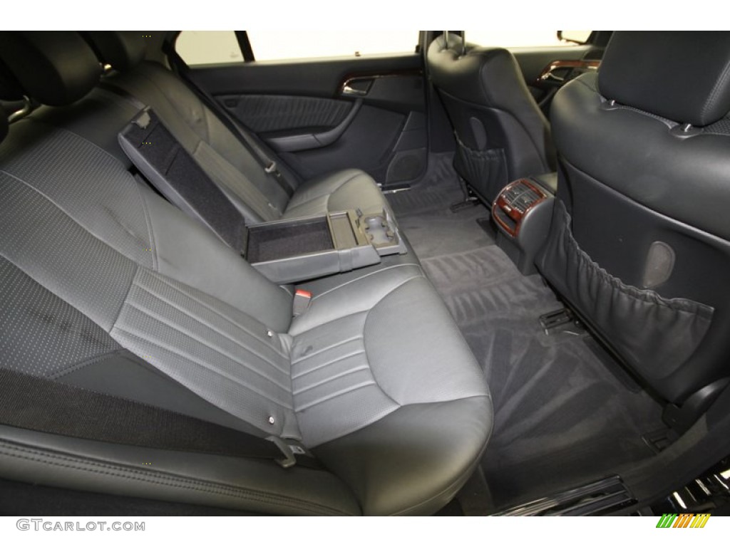 Charcoal Interior 2003 Mercedes-Benz S 55 AMG Sedan Photo #67740494