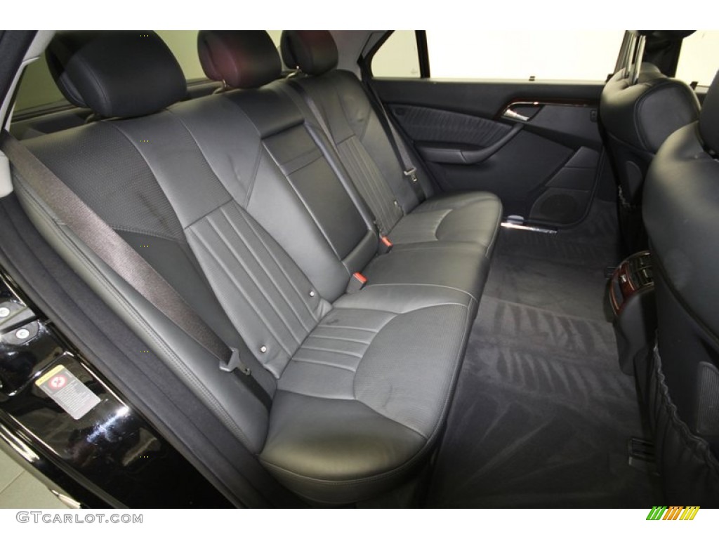 Charcoal Interior 2003 Mercedes-Benz S 55 AMG Sedan Photo #67740506