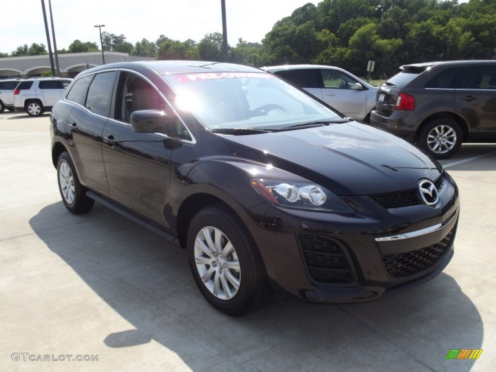 Black Cherry Mica 2011 Mazda CX-7 i Touring Exterior Photo #67741229