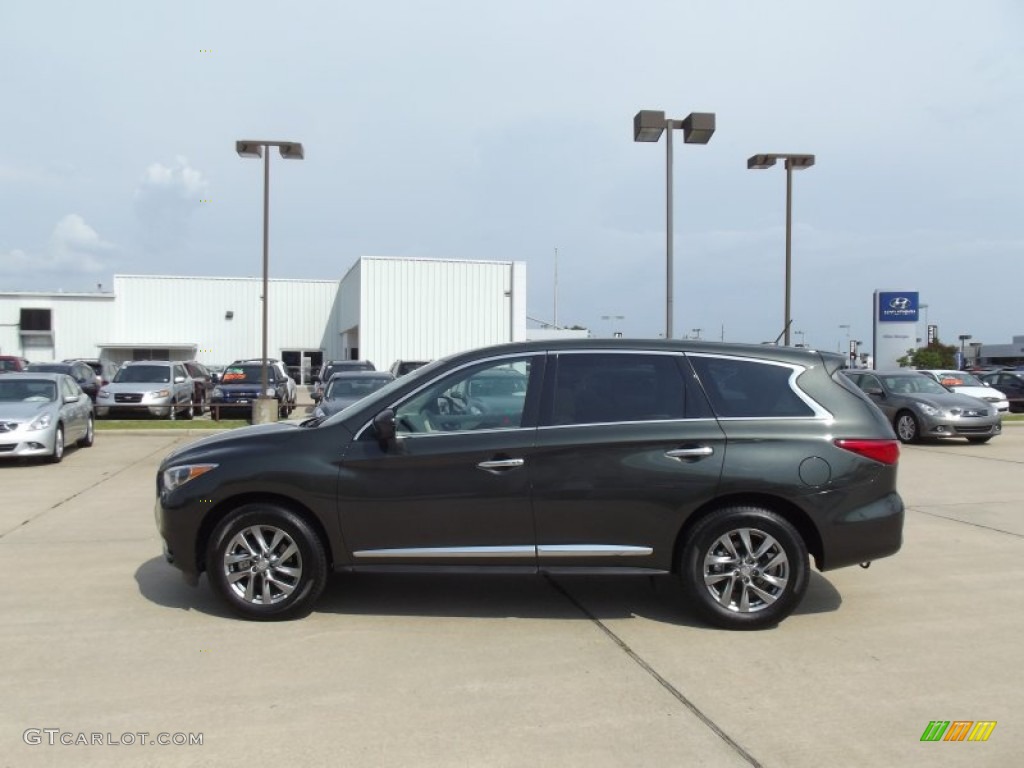Emerald Graphite 2013 Infiniti JX 35 AWD Exterior Photo #67741340