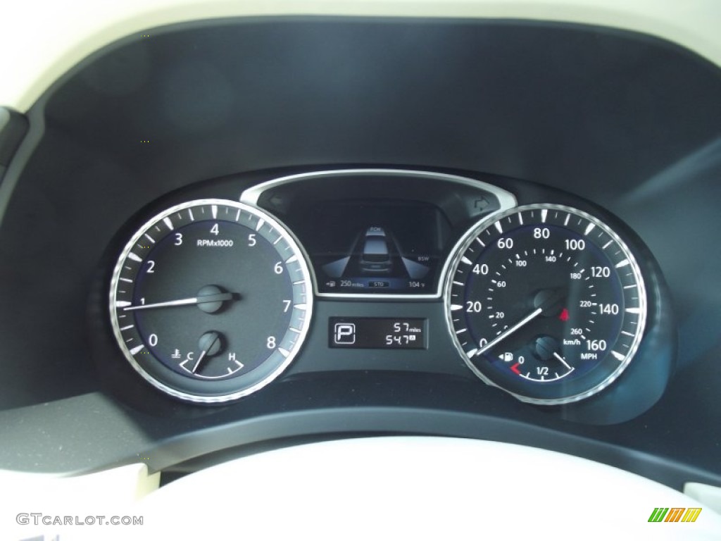 2013 Infiniti JX 35 AWD Gauges Photo #67741352