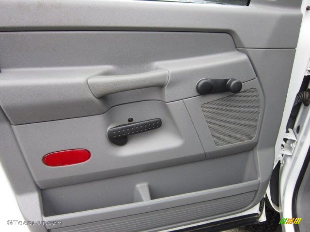 2009 Dodge Ram 3500 ST Quad Cab 4x4 Medium Slate Gray Door Panel Photo #67741508