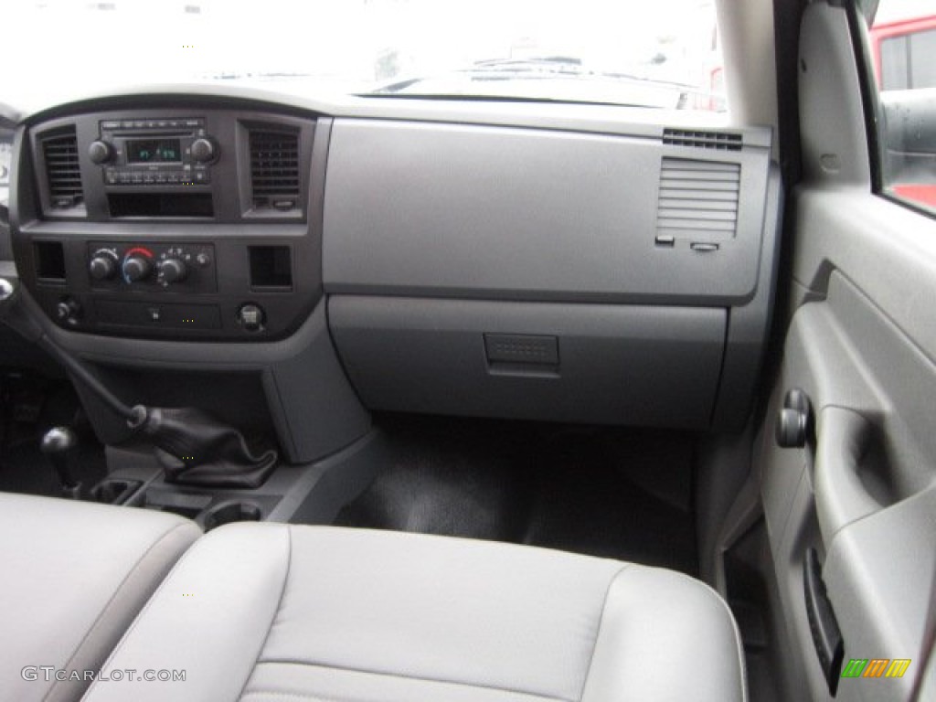 2009 Ram 3500 ST Quad Cab 4x4 - Bright White / Medium Slate Gray photo #18