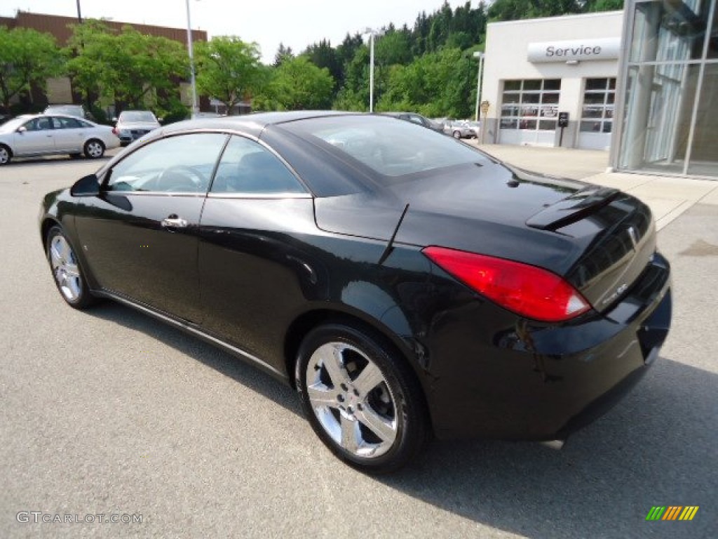 Carbon Black Metallic 2009 Pontiac G6 GT Convertible Exterior Photo #67741556