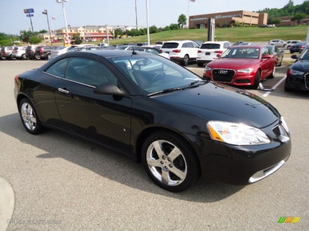 Carbon Black Metallic 2009 Pontiac G6 GT Convertible Exterior Photo #67741568