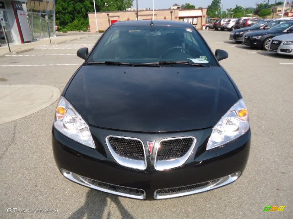 Carbon Black Metallic 2009 Pontiac G6 GT Convertible Exterior Photo #67741571