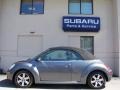 Platinum Grey - New Beetle 2.5 Convertible Photo No. 6